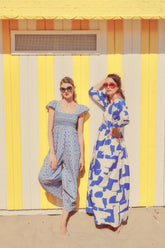 Long Cambrils Blue Dress